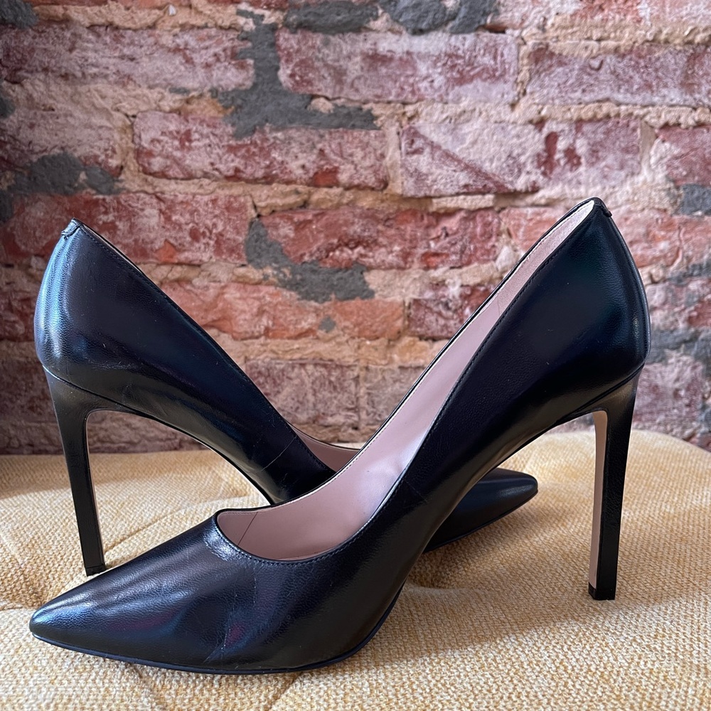 Nine West Black Classic Pointy Toe Stilettos